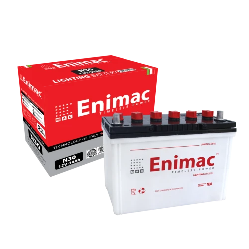 Ắc quy Enimac 12V 30Ah N30-2Cọc